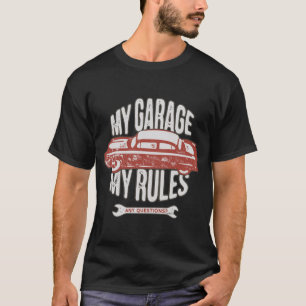 Camiseta Mi garaje mis reglas