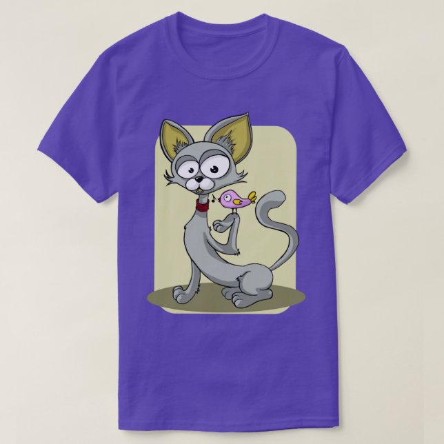 Camiseta Mi gato (Diseño del anverso)