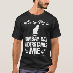 Camiseta Mi gato Bombay me entiende el regalo de amor