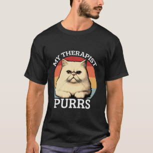 Camiseta Mi gato con moradas terapistas