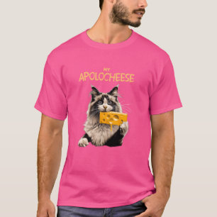 Camiseta Mi gato de Apoloqueso Pun Kitten Ragdoll Ragdoll