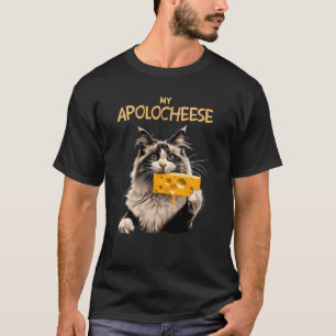 Camiseta Mi gato de Apoloqueso Pun Kitten Ragdoll Ragdoll