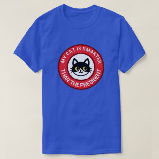 Camiseta Mi Gato De Tuxedo Es Más Inteligente Que El Presid