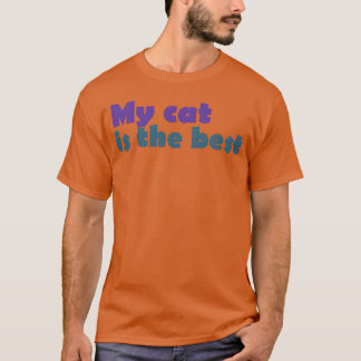 Camiseta Mi gato es el mejor retro de gato