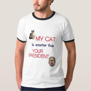 Camiseta Mi gato es más elegante que su presidente