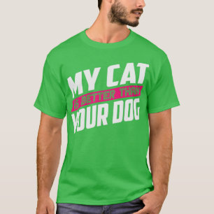 Camiseta Mi gato es mejor que tu perro