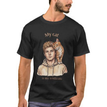 Mi gato es mi alma gemela Gato atigrado naranja ad