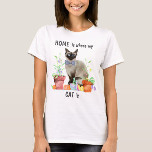 Camiseta Mi gato es mi hogar