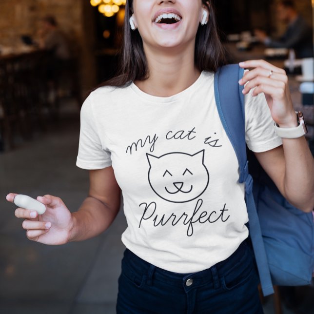Camiseta Mi gato es perfecto (My Cat Is Purrfect T-Shirt)