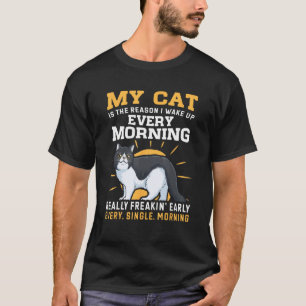 Camiseta Mi Gato Exótico De Shorthair Es La Razón Por La Qu