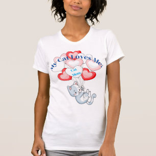 Camiseta Mi gato me quiere