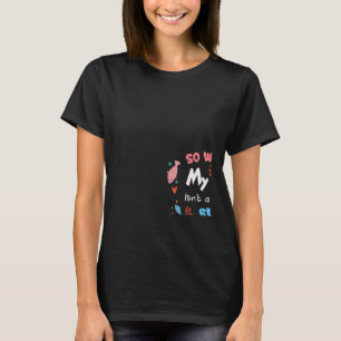 Camiseta Mi gato no es un modelo, pero es más inteligente q