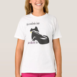 Camiseta Mi gato para el cargo público