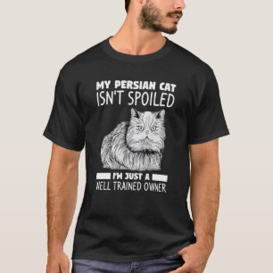 Camiseta Mi gato persa no está malcriado, simplemente estoy