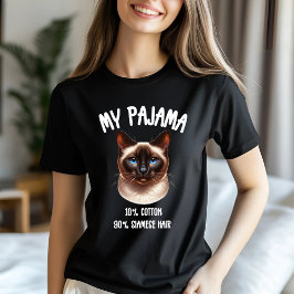 Camiseta Mi gato siamés de Pajama