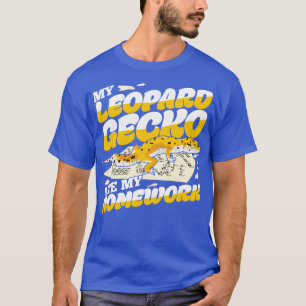 Camiseta Mi Gecko leopardo se comió mi hogar