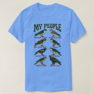 Camiseta Mi gente de cetrería