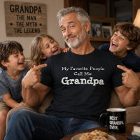 Mi Gente Favorita Me Llama Abuelo Día del Padre