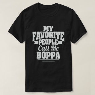 Camiseta Mi gente favorita me llama abuelo gracioso de Bopp