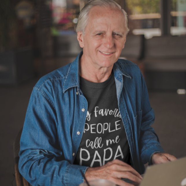 Camiseta Mi gente favorita me llama abuelo gracioso de papá (Subido por el creador)