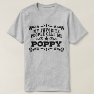 Camiseta Mi gente favorita me llama amapola