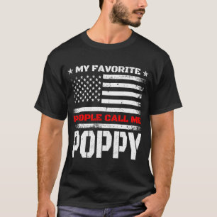 Camiseta Mi gente favorita me llama amapola vintage estadou