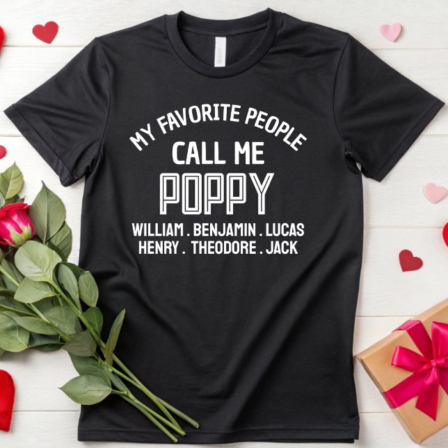 Camiseta Mi Gente Favorita Me Llama Aniversario Del Abuelo  (Subido por el creador)