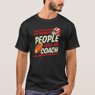 Camiseta Mi Gente Favorita Me Llama Entrenador De Fútbol Sc