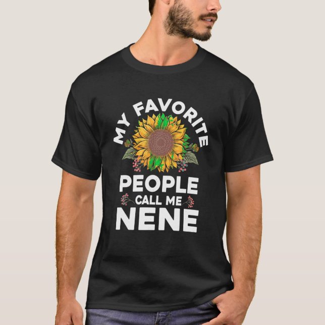Camiseta Mi gente favorita me llama gracioso Día de la Madr (Anverso)