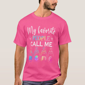 Camiseta Mi gente favorita me llama meme, diseño gracioso