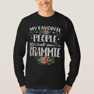Camiseta Mi gente favorita me llama morena graciosa de madr