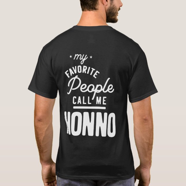 Camiseta Mi gente favorita me llama no (Reverso)