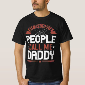 Camiseta mi gente favorita me llama papá