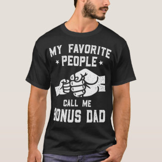 Camiseta Mi Gente Favorita Me Llama Papá Bonus Puño en Alto