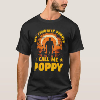 Camiseta Mi gente favorita me llama papá papá papá papá pap