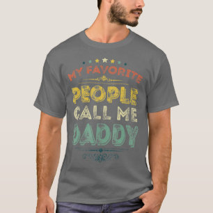 Camiseta Mi Gente Favorita Me Llama Papi Dia De Los Padres 