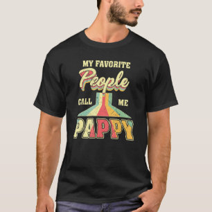 Camiseta Mi Gente Favorita Me Llama Pappy Men Vintage Decou