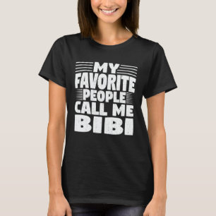 Camiseta Mi gente favorita me llama regalo de abuela divert