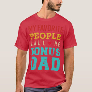 Camiseta Mi gente favorita me llama retro vintage de bono p