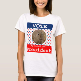 Camiseta Mi Gerbil para Presidente