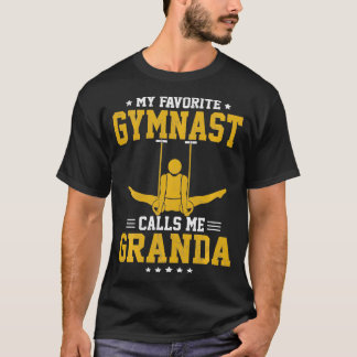 Camiseta Mi gimnasta favorita me llama granda 1