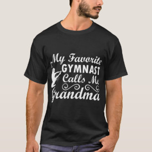 Camiseta Mi gimnasta favorita me llama Perro Gimnásico Abue