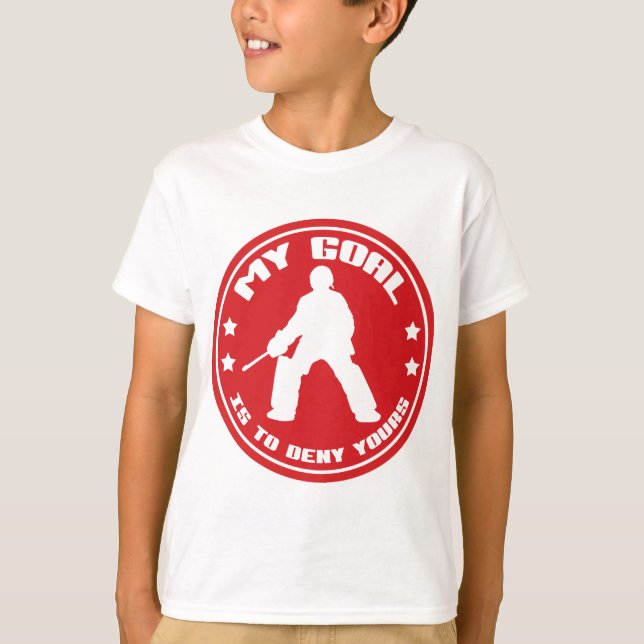 Camiseta Mi gol, canalla de hockey (Anverso)