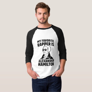 CAMISETA MI GOLPEADOR PREFERIDO ES ALEXANDER HAMILTON