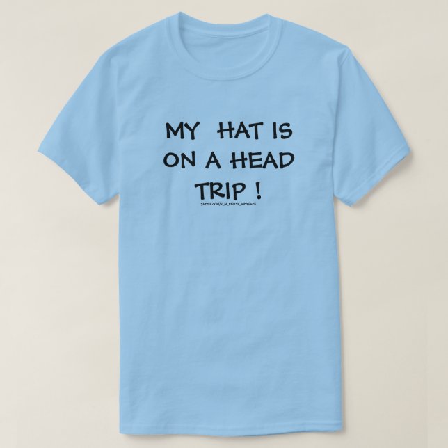 CAMISETA ¡MI GORRA ESTÁ DE CABEZA! (Diseño del anverso)