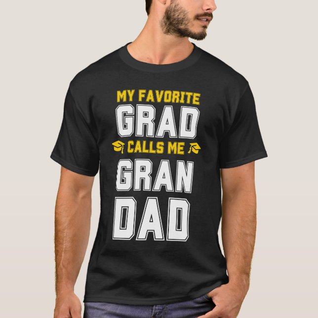 CAMISETA MI GRADO FAVORITO ME LLAMA SVG DE GRANDAD (Anverso)