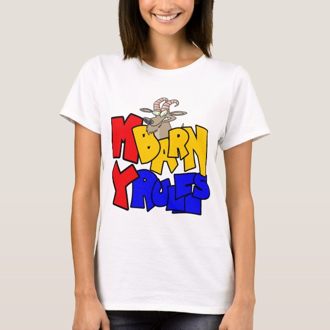 Camiseta Mi granero mis reglas (Anverso)