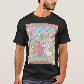 Camiseta Mi granja Melody Strawberry Picando fresas