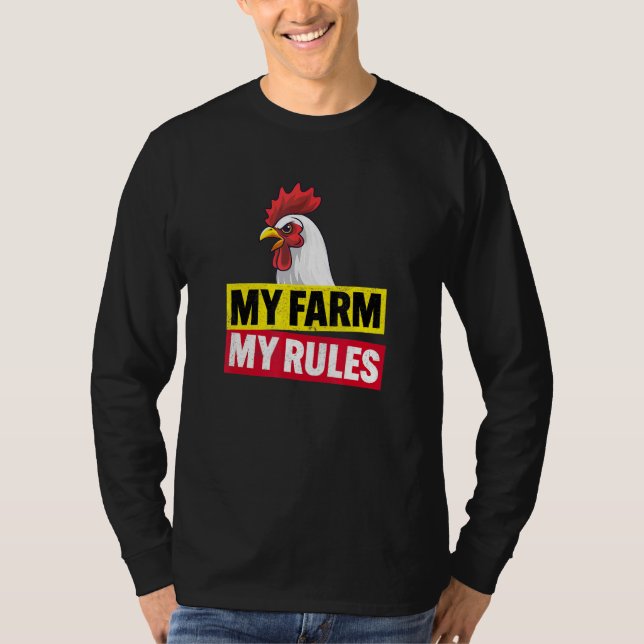 Camiseta Mi granja mis reglas (Anverso)