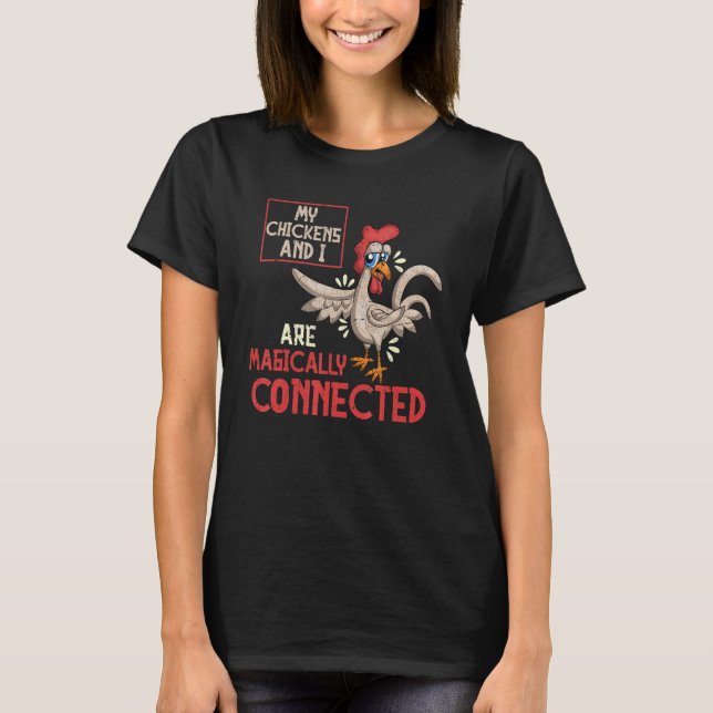 Camiseta Mi Granjero C Y Yo Estamos Mágicamente Conectados (Anverso)